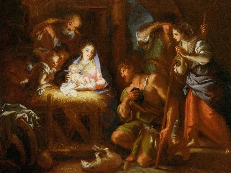 1654-Giuseppe Passeri - Adorazione dei pastori
